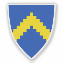 Wapen van Sillamäe, Estland Sticker