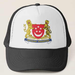 wapen van singapore trucker pet
