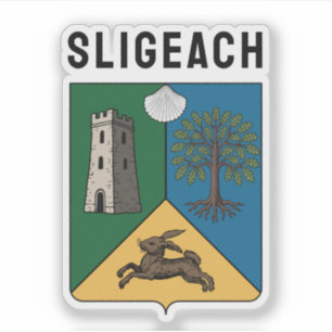 Wapen van Sligo, Ierland Sticker