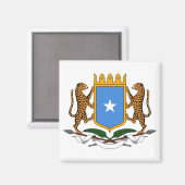 Wapen van Somalië Magneet (Voorkant / Achterkant)