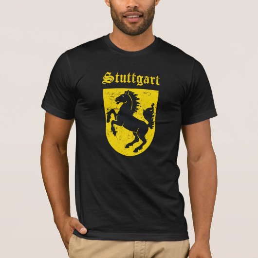 Wapen van Stuttgart T-shirt (Voorkant)