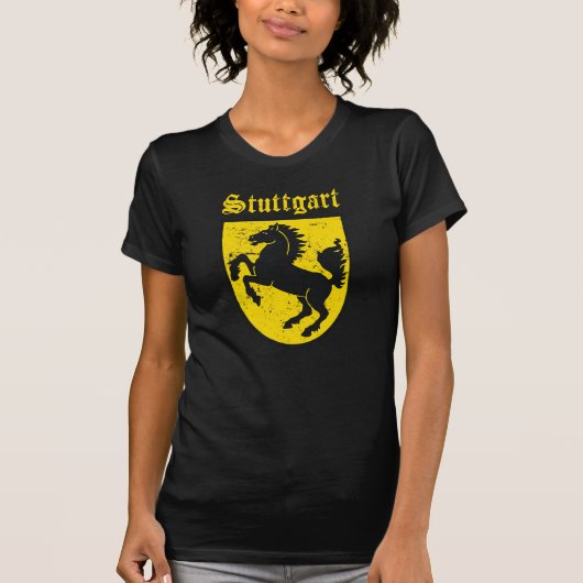 Wapen van Stuttgart T-shirt (Voorkant)
