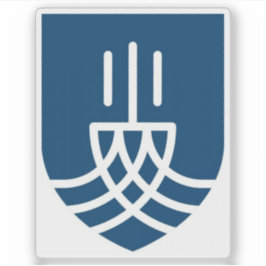 Wapen van Suðurnesjabær, IJsland Sticker