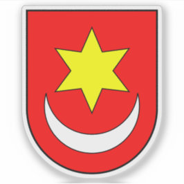 Wapen van Sveti Ivan Zelina, Kroatië Sticker