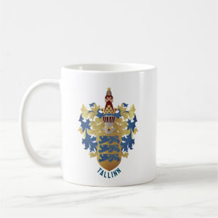 Wapen van Tallinn - ESTLAND Koffiemok
