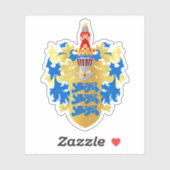 Wapen van Tallinn, Estland Sticker (Vel)