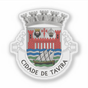 Wapen van Tavira, Portugal Sticker