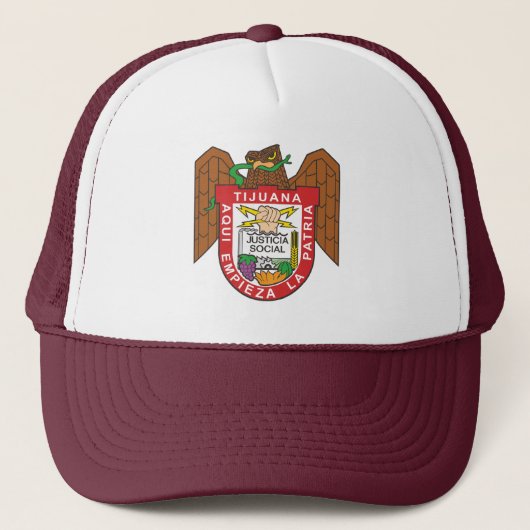 Wapen van Tijuana, Mexico Trucker Pet (Voorkant)