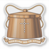 Wapen van Tokelau Sticker (Voorkant)