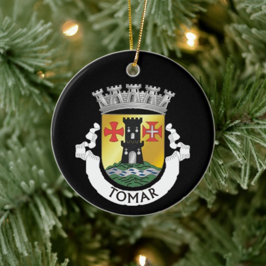 Wapen van Tomar, PORTUGAL Keramisch Ornament (Boom)