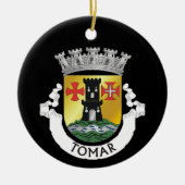 Wapen van Tomar, PORTUGAL Keramisch Ornament (Voorkant)