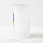 wapen van transsylvanië matglas bierpul (Center)