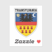 Wapen van Transsylvanië Sticker (Vel)