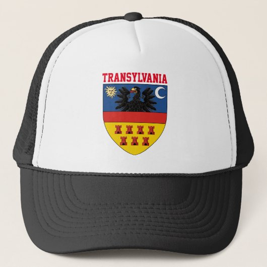 wapen van transsylvanië trucker pet (Voorkant)