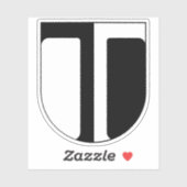 Wapen van Traun, Oostenrijk Sticker (Vel)