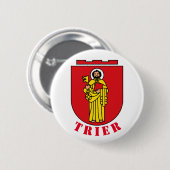 Wapen van Trier, Duitsland Ronde Button 5,7 Cm (Voorkant /achterkant)