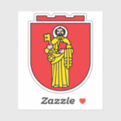 Wapen van Trier, Duitsland Sticker (Vel)