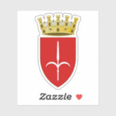 Wapen van Triëst, Italië Sticker (Vel)