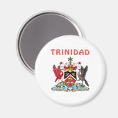 wapen van trinidad magneet (Voorkant / Achterkant)
