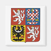 Wapen van Tsjechië Magneet (Voorkant)