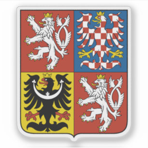 Wapen van Tsjechië Sticker