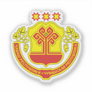 Wapen van Tsjoevasjië Sticker