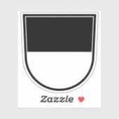 Wapen van Ulm, Duitsland Sticker (Vel)