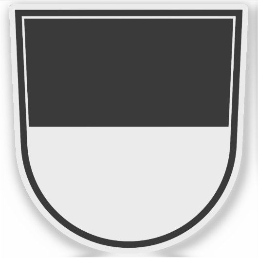 Wapen van Ulm, Duitsland Sticker (Voorkant)