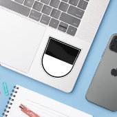 Wapen van Ulm, Duitsland Sticker (Laptop met iPhone)