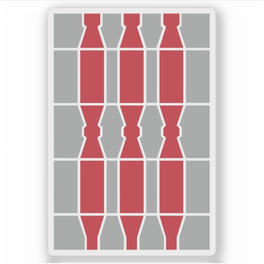 Wapen van Umbrië, Italië Sticker (Voorkant)