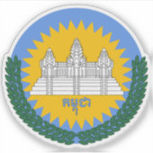 Wapen van UNTAC (Cambodja, 1992-1993) Sticker (Voorkant)
