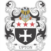 Wapen van Upton Sticker (Voorkant)