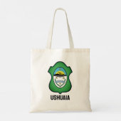 Wapen van Ushuaia - Argentinië Tote Bag (Achterkant)
