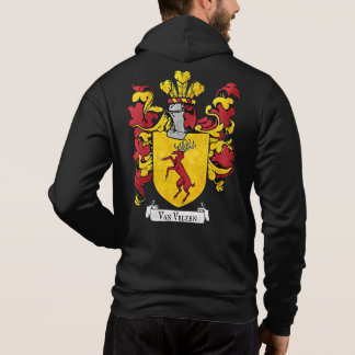 Wapen van Van Velzen Mannen Hoodie