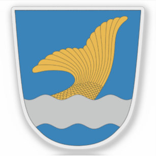 Wapen van Vantaa, Finland Sticker