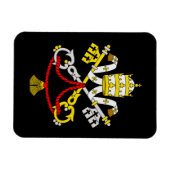 Wapen van Vaticaanstad Magneet (Horizontaal)