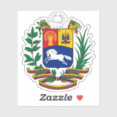 Wapen van Venezuela Sticker (Vel)