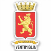 Wapen van Ventimiglia Sticker (Voorkant)