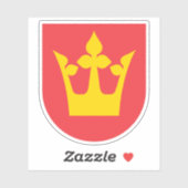 Wapen van Vestfold, Noorwegen Sticker (Vel)