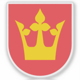 Wapen van Vestfold, Noorwegen Sticker