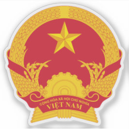 Wapen van Vietnam Sticker