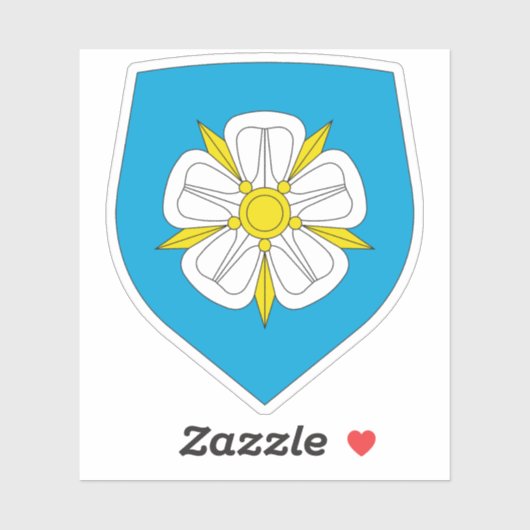 Wapen van Viljandi, Estland Sticker (Vel)