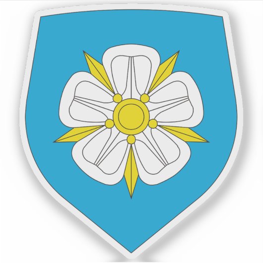 Wapen van Viljandi, Estland Sticker (Voorkant)