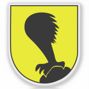 Wapen van Villach, Oostenrijk Sticker