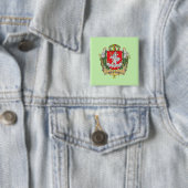 Wapen van Vilnius, Litouwen Knop Vierkante Button 5,1 Cm (In situ)