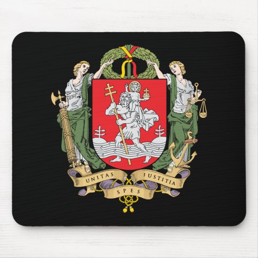 Wapen van Vilnius, Litouwen Muismat (Voorkant)