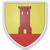 Wapen van Vitrolles, Bouches-du-Rhône Sticker (Voorkant)