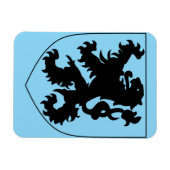 Wapen van Vlaanderen Magneet (Horizontaal)