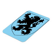Wapen van Vlaanderen Magneet (Linkerzijde)