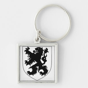Wapen van Vlaanderen Sleutelhanger